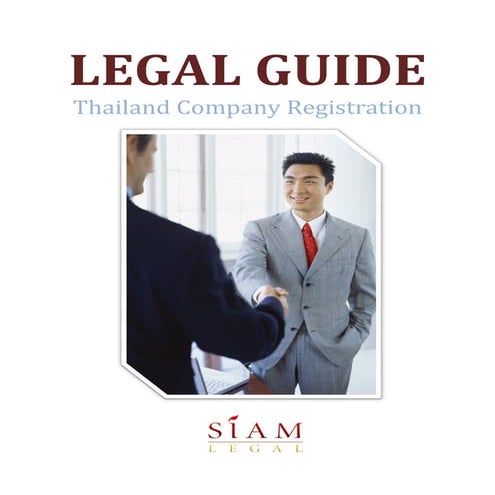 Company Registration in Thailand