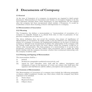 Company act