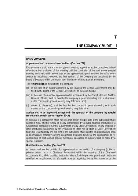 Company audit 3