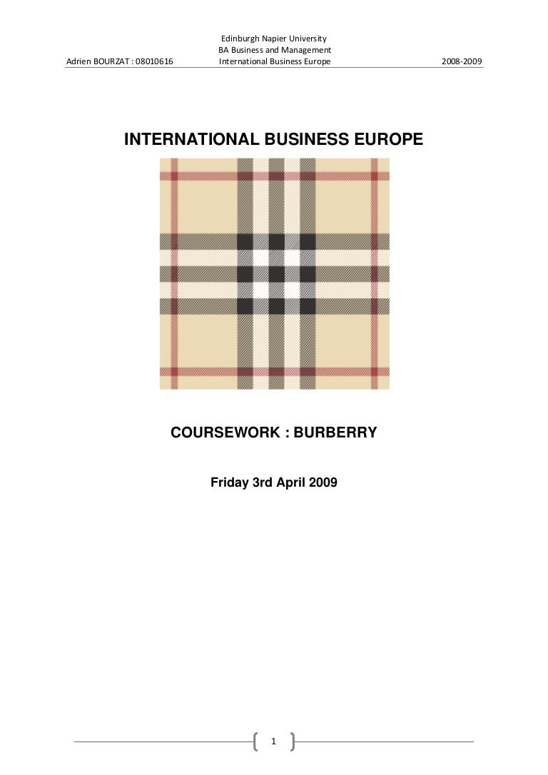 burberry europe