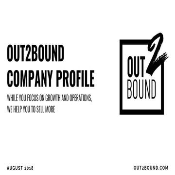 Company deck - Out2Bound