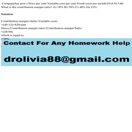 Companyhas prot s Price per unit Variable cost per unit Fixed costs p.pdf