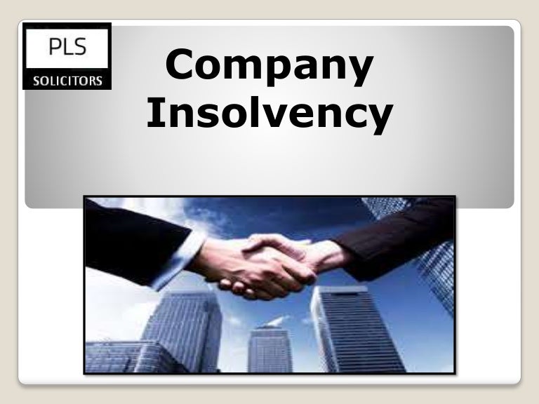 Corporate Insolvency: The Basics – GOKF