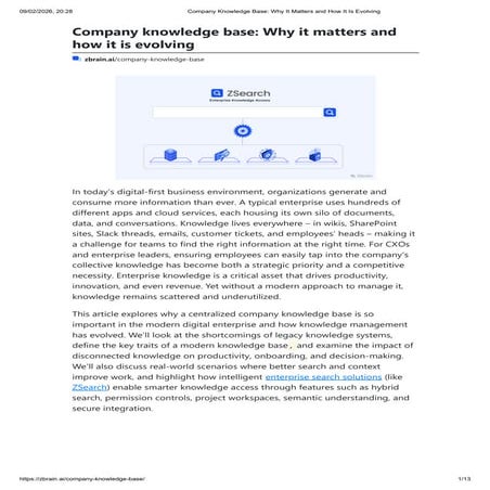 Company Knowledge Base_ Why It Matters and How It Is Evolving.pdf