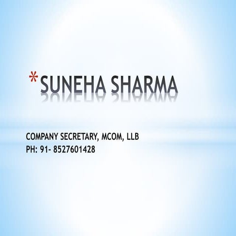 Company law amendment ordinance 2019