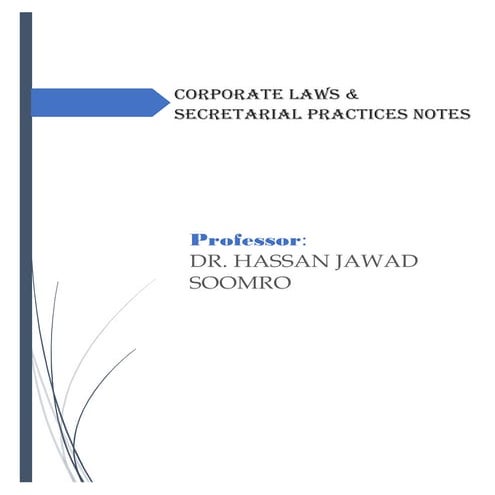 Company Law Notes.pdf