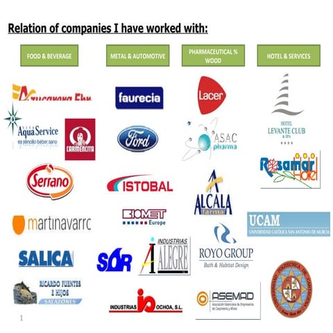 Companies Experience | PPT