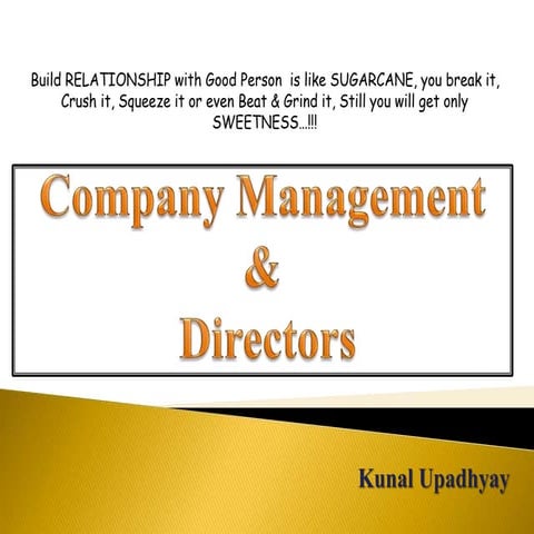 BBA-SEM-1-FBO-Company management and directors