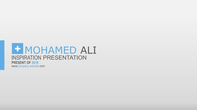 New Company Overview  | Blue Style -Template