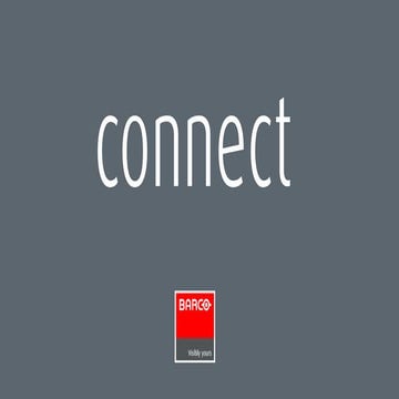 Barco Company Presentation May 2014