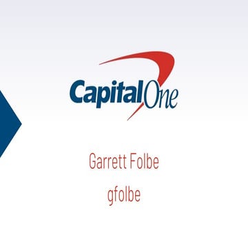 Capital One Company Presentation