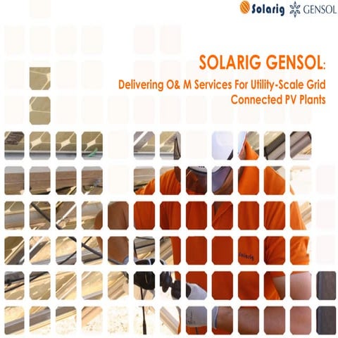 Solarig Gensol 'An Overview' 
