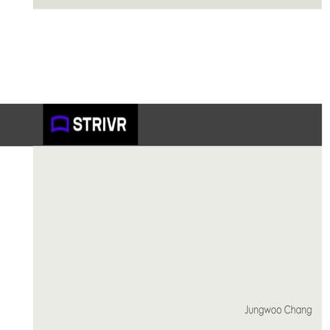 Company presentation Strivr