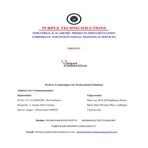 PURPLE TECHNOSOLUTIONS Company profile | DOC