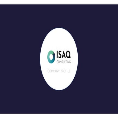 COMPANY PROFILE di Isaq Consulting Srl | PDF