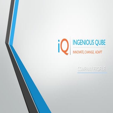 Company Profile - Ingenious Qube