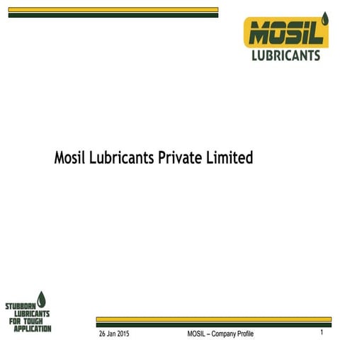 Company Profile - MOSIL