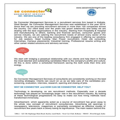 PROFILE OF SE N intelligence overview