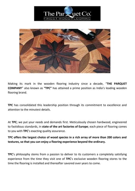 TPC Presentation | PPT