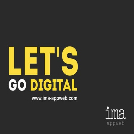 How typography based company profile can help reach the perfect client.