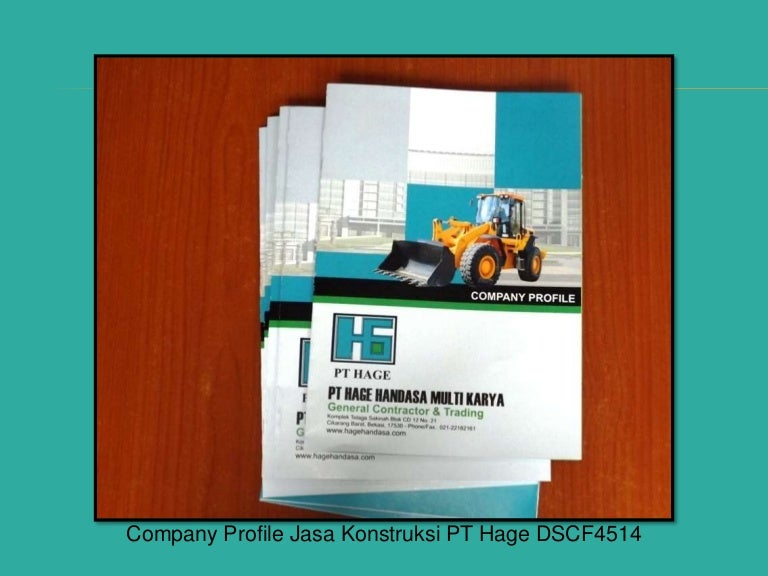 Company Profile Kontraktor PT Hage Karawang Perusahaan