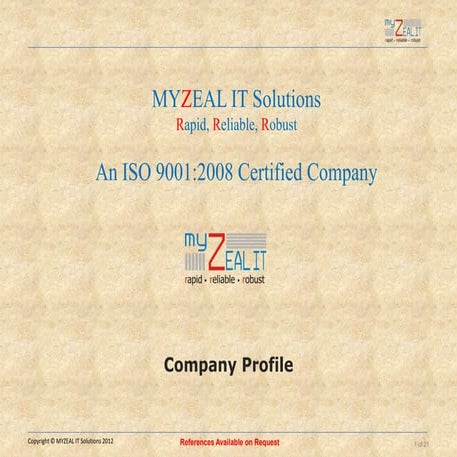 MYZEAL IT-Web Application-Software Development-Mobile Apps Development
