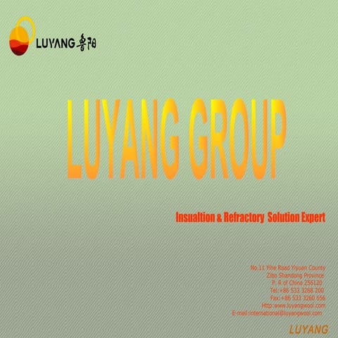 Company profile of Luyang