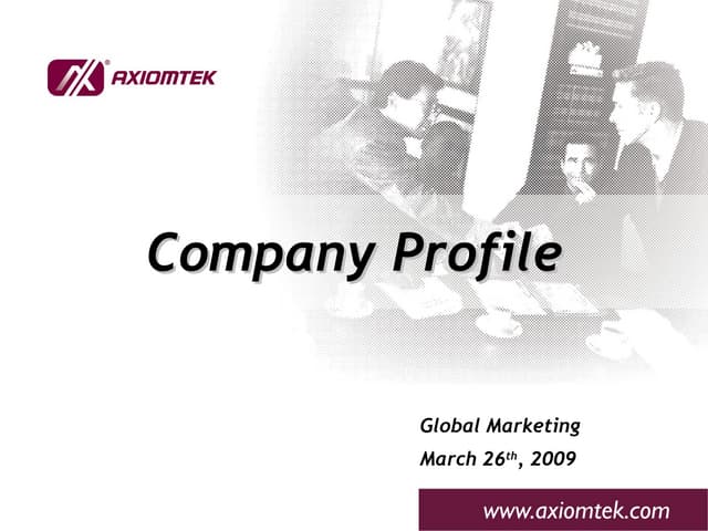 Company Profile Q109