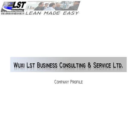 Company Profile Wuxi Lst Business Consulting
