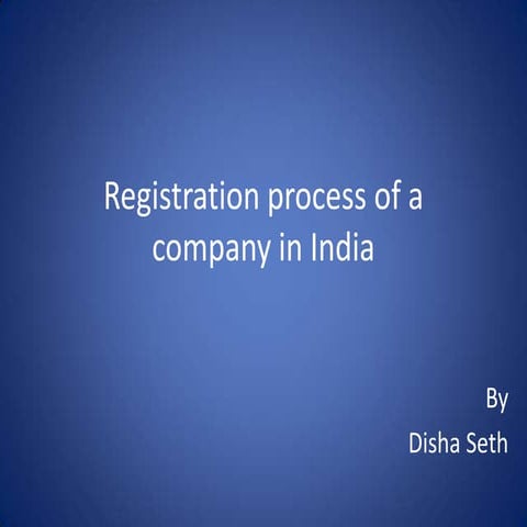 Company Registration