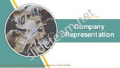 Company Representation PowerPoint Presentation Slides