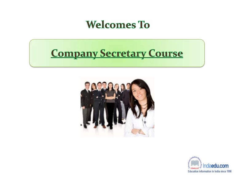 Company Secretary Course