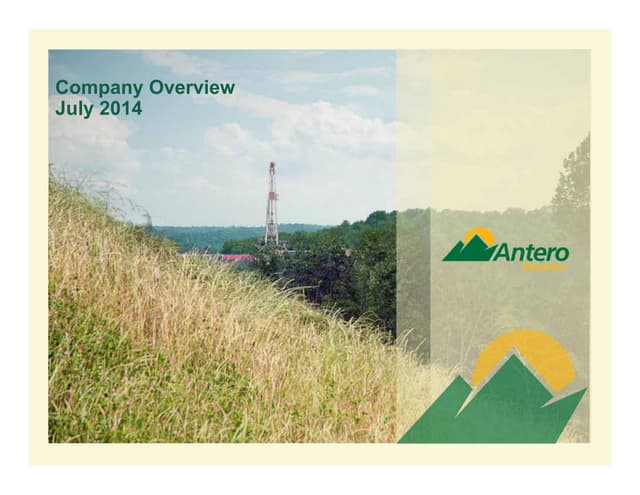 Company website presentation -  July 2014