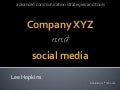 Companyxyz socmed-shouldwe