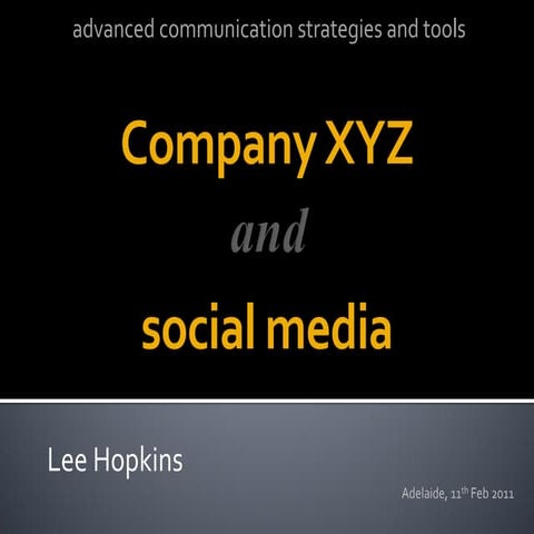 Companyxyz socmed-shouldwe