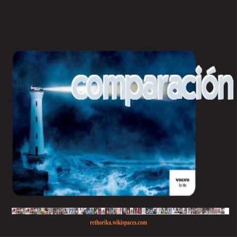 Comparación, recurso retórico en el discurso publicitario
