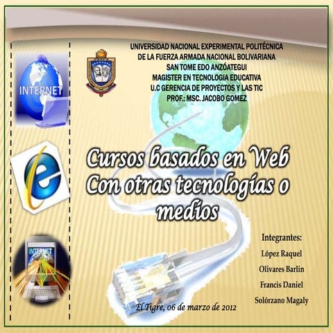 Comparacion cursos basados en web