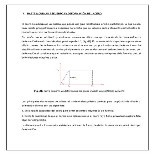 Comparacion de curvas esfuerzo deformacion del acero convencional y presforzado