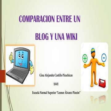 DIFERENCIAS ENTRE BLOG-WIKI | DOCX