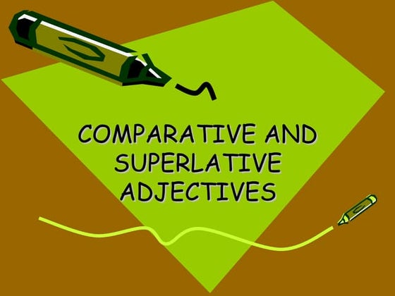 English for kids comparisons | PPT