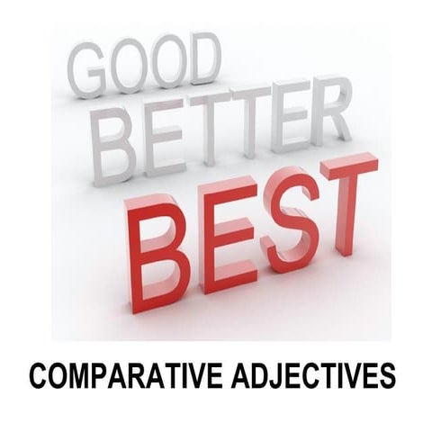 Comparative adjectives | PPTX