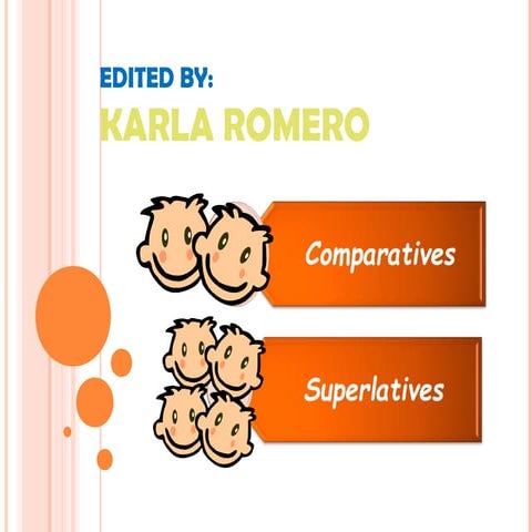Comparative and Superlative Adjectives