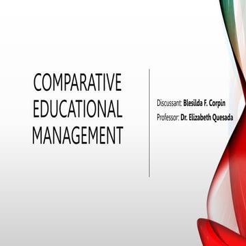 Comparative Educational Management of South Africa and the Philippines
