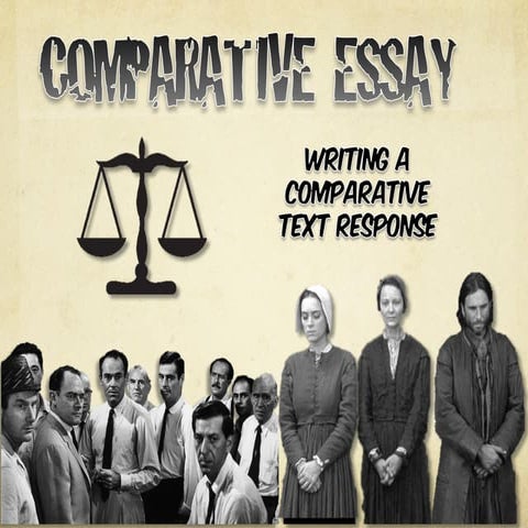 Comparative essay