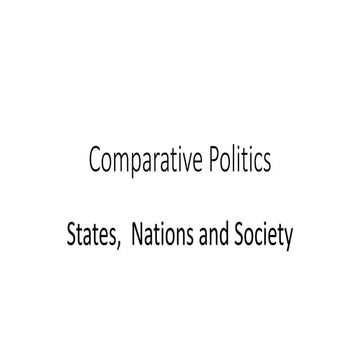 Comparative Politics - State 。.pptx