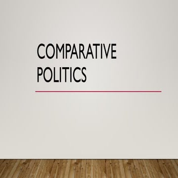 Comparative Politics 2025 Introduction.pptx