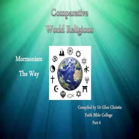 Comparative religion   part 6