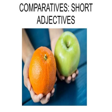 Comparatives