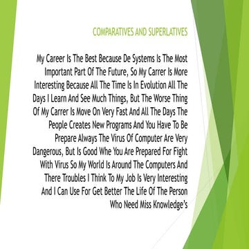 Comparatives and superlatives | PPTX