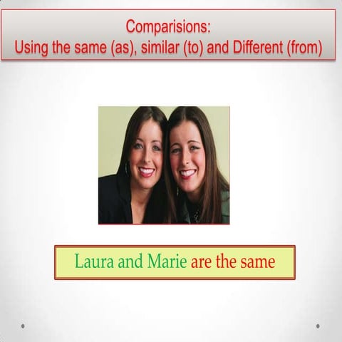 Comparatives &superlatives